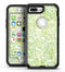 White Butterflies and Flowers on Green Watercolor Pattern - iPhone 7 Plus/8 Plus OtterBox Case & Skin Kits