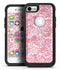 White Butterflies and Flowers on Pink and Red Watercolor Pattern - iPhone 7 or 8 OtterBox Case & Skin Kits