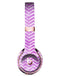White Chevron Over Purple Grunge Surface Full-Body Skin Kit for the Beats by Dre Solo 3 Wireless Headphones