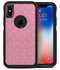 White Dandelions Over Pink - iPhone X OtterBox Case & Skin Kits