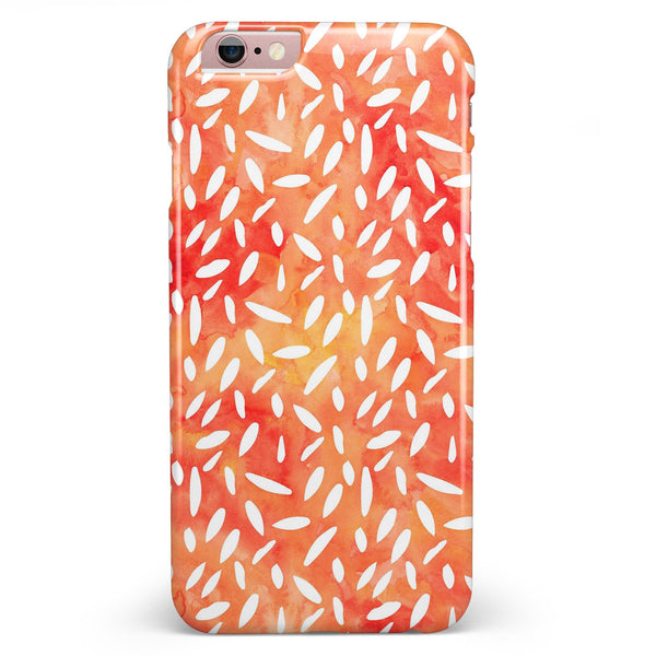 White Floral Pedals of the Suns Surface iPhone 6/6s or 6/6s Plus INK-Fuzed Case