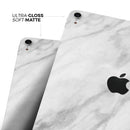 White Marble Surface - Full Body Skin Decal for the Apple iPad Pro 12.9", 11", 10.5", 9.7", Air or Mini (All Models Available)