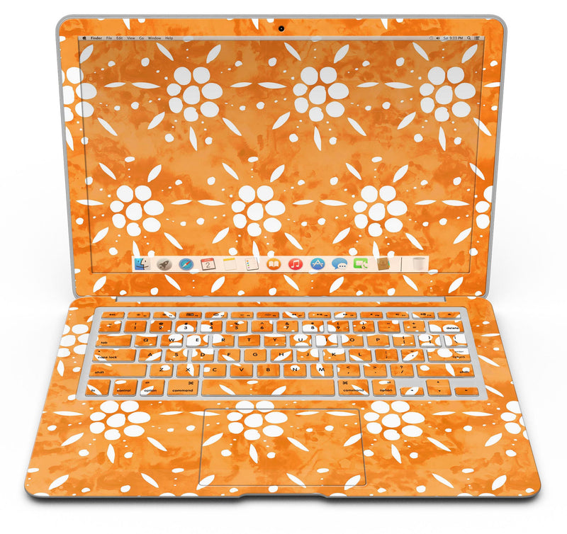 White_Pedals_Over_Watercolored_Shades_of_Orange_-_13_MacBook_Air_-_V6.jpg