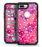 White Polka Dots Over Pink Watercolor Grunge - iPhone 7 Plus/8 Plus OtterBox Case & Skin Kits