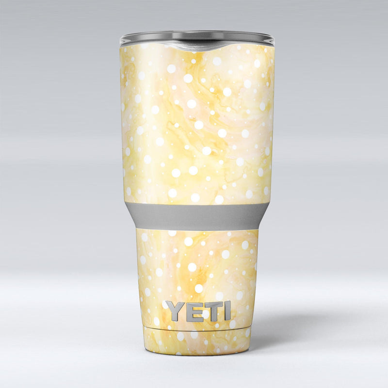 Skin for Yeti Rambler 64 oz Bottle - Solid State Yellow - Sticker Decal Wrap