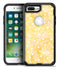 White Polka Dots Over Yello Orange Grunge - iPhone 7 Plus/8 Plus OtterBox Case & Skin Kits