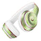 White Polka Dots over Green Watercolor V2 Full-Body Skin Kit for the Beats by Dre Solo 3 Wireless Headphones