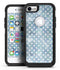 White Polka Dots over Pale Blue Watercolor - iPhone 7 or 8 OtterBox Case & Skin Kits