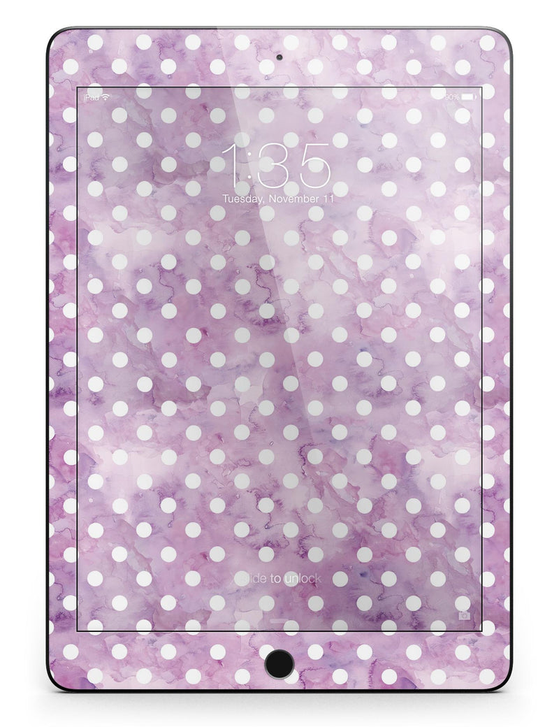 White_Polka_Dots_over_Purple_Watercolor_-_iPad_Pro_97_-_View_6.jpg