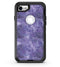 White Polka Dots over Purple Watercolor V2 - iPhone 7 or 8 OtterBox Case & Skin Kits