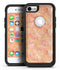White Polka Dots over Red-Orange Watercolor V2 - iPhone 7 or 8 OtterBox Case & Skin Kits