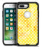 White Polka Dots over Yellow Watercolor - iPhone 7 Plus/8 Plus OtterBox Case & Skin Kits
