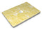 White Polka Dots over Yellow Watercolor V2 - MacBook Air Skin Kit