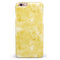 White Polka Dots over Yellow Watercolor V2 iPhone 6/6s or 6/6s Plus INK-Fuzed Case