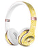 White Polka Dots over Yellow Watercolor V2 Full-Body Skin Kit for the Beats by Dre Solo 3 Wireless Headphones