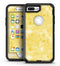 White Polka Dots over Yellow Watercolor V2 - iPhone 7 Plus/8 Plus OtterBox Case & Skin Kits