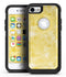 White Polka Dots over Yellow Watercolor V2 - iPhone 7 or 8 OtterBox Case & Skin Kits