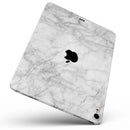 White Scratched Marble - Full Body Skin Decal for the Apple iPad Pro 12.9", 11", 10.5", 9.7", Air or Mini (All Models Available)