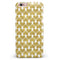 White and Gold Foil Hearts v11 iPhone 6/6s or 6/6s Plus INK-Fuzed Case