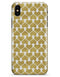 White and Gold Foil Hearts v11 - iPhone X Clipit Case