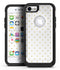 White and Gold Foil Polka v14 - iPhone 7 or 8 OtterBox Case & Skin Kits