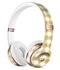 White and Gold Foil v2 Full-Body Skin Kit for the Beats by Dre Solo 3 Wireless Headphones
