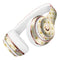 White and Gold Foil v3 Full-Body Skin Kit for the Beats by Dre Solo 3 Wireless Headphones