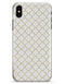 White and Gold Foil v5 - iPhone X Clipit Case