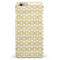 White and Gold Foil v7 iPhone 6/6s or 6/6s Plus INK-Fuzed Case