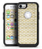 White and Gold Foil v7 - iPhone 7 or 8 OtterBox Case & Skin Kits