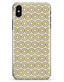 White and Gold Foil v7 - iPhone X Clipit Case