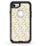 White and Gold Foil v8 - iPhone 7 or 8 OtterBox Case & Skin Kits