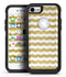 White and Gold Foil v9 - iPhone 7 or 8 OtterBox Case & Skin Kits