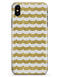 White and Gold Foil v9 - iPhone X Clipit Case