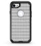 White and Gray Diamond Board Pattern - iPhone 7 or 8 OtterBox Case & Skin Kits