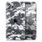 White and Gray Digital Camouflage - Skin-Kit compatible with the Apple iPhone 12, 12 Pro Max, 12 Mini, 11 Pro or 11 Pro Max (All iPhones Available)