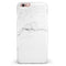 White and Gray Neutral Marble Surface iPhone 6/6s or 6/6s Plus INK-Fuzed Case
