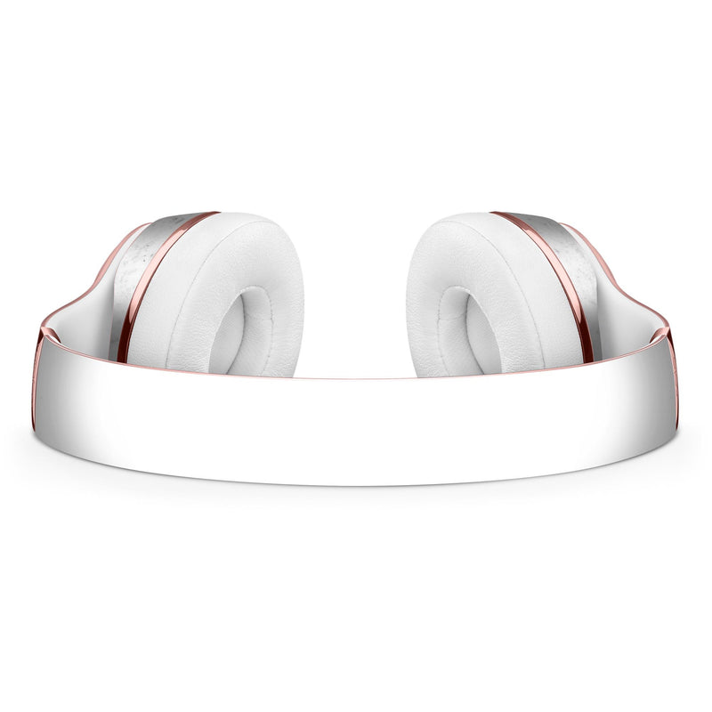 White and Gray Neutral Marble Surface Full-Body Skin Kit for the Beats by Dre Solo 3 Wireless Headphones