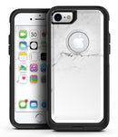 White and Gray Neutral Marble Surface - iPhone 7 or 8 OtterBox Case & Skin Kits