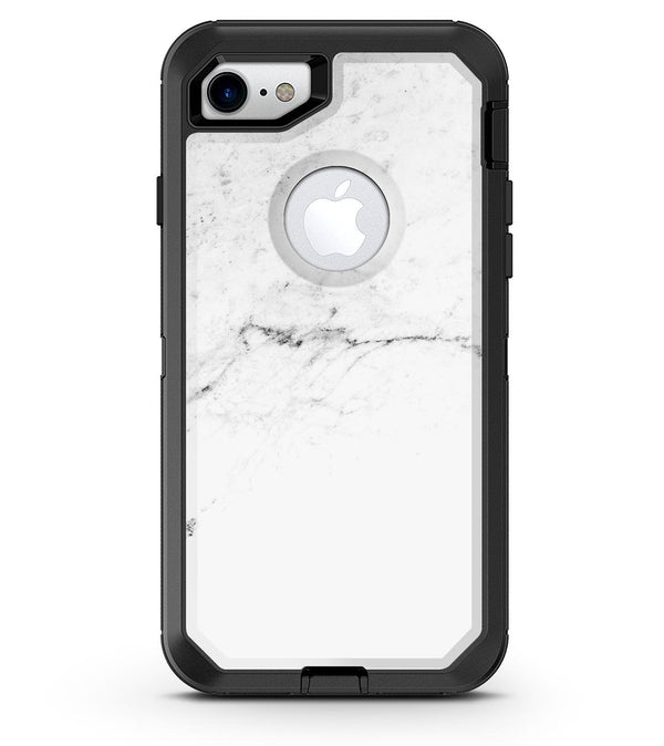 White and Gray Neutral Marble Surface - iPhone 7 or 8 OtterBox Case & Skin Kits