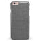 White and Gray Scratched Fabric Surface iPhone 6/6s or 6/6s Plus INK-Fuzed Case