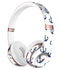 White and Navy Micro Anchors Full-Body Skin Kit for the Beats by Dre Solo 3 Wireless Headphones