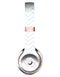 White and Thin Blue Chevron Pattern Full-Body Skin Kit for the Beats by Dre Solo 3 Wireless Headphones