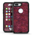 Wine Basic Watercolor Chevron Pattern - iPhone 7 Plus/8 Plus OtterBox Case & Skin Kits