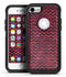 Wine Basic Watercolor Chevron Pattern - iPhone 7 or 8 OtterBox Case & Skin Kits