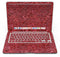 Wine Watercolor Hearts - MacBook Air Skin Kit
