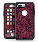 Wine Watercolor Tiger Pattern - iPhone 7 Plus/8 Plus OtterBox Case & Skin Kits