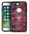 Wine Watercolor Zebra Pattern - iPhone 7 Plus/8 Plus OtterBox Case & Skin Kits