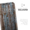 Wood Planks with Peeled Blue Paint - Skin-Kit compatible with the Apple iPhone 12, 12 Pro Max, 12 Mini, 11 Pro or 11 Pro Max (All iPhones Available)