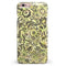 Woodland Green Damask Watercolor Pattern iPhone 6/6s or 6/6s Plus INK-Fuzed Case